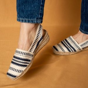 SOLD-Madrid Casa Hernanz stripe espadrilles (NWOT)